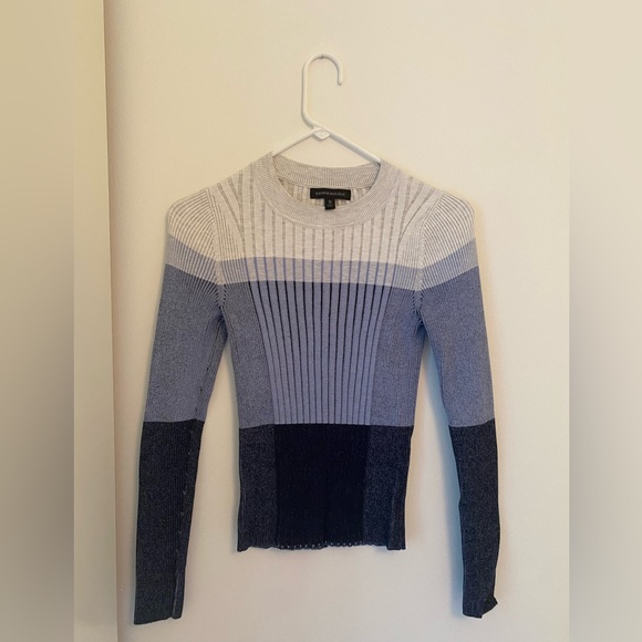 Banana Republic Ribbed Colour Block Long Sleeve - Picture 2 of 3